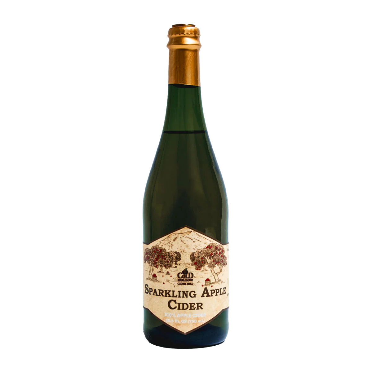 Cold Hollow Sparkling Apple Cider Bottle - Image 3